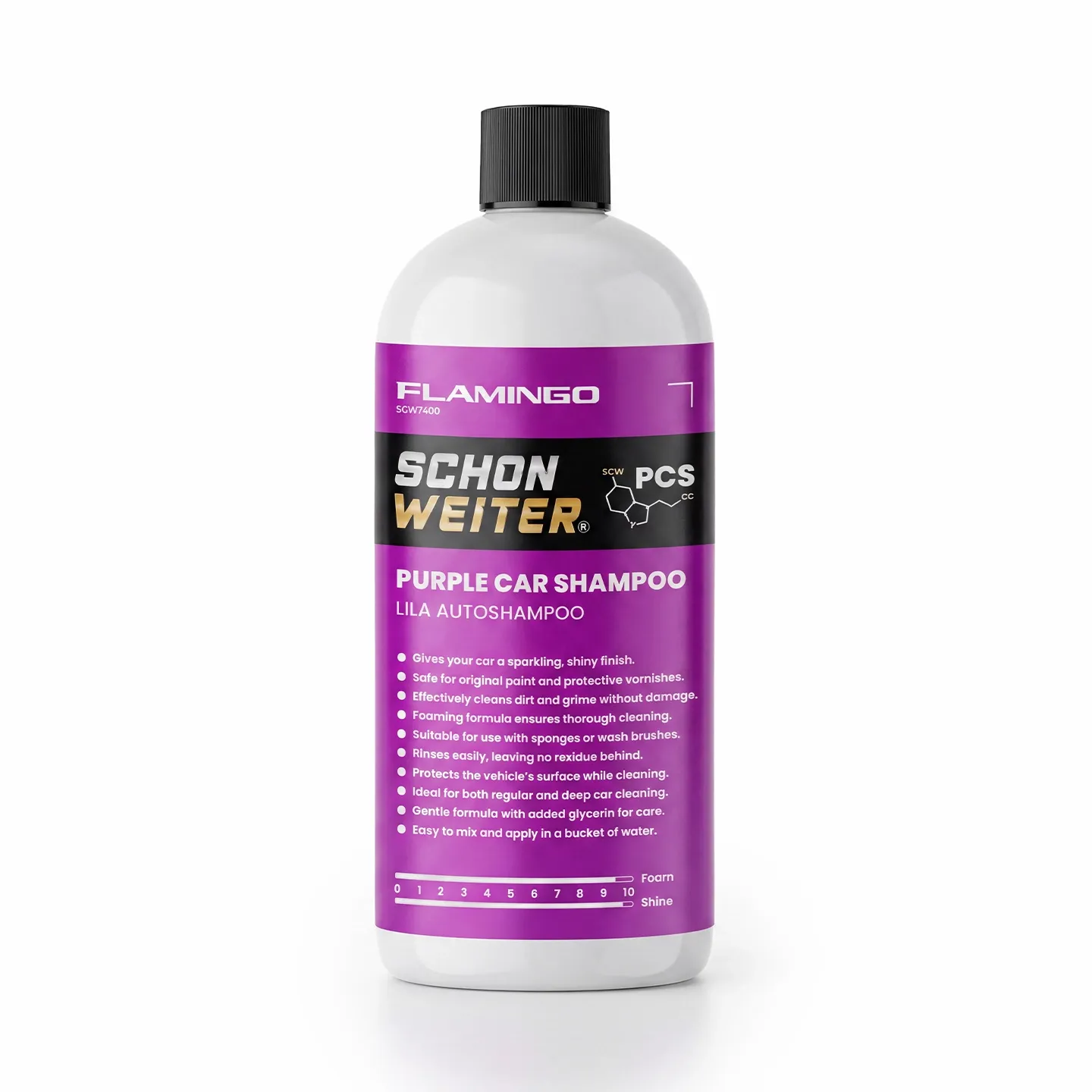 Schön Weiter Flamingo Cilalı Oto Şampuanı PCS 500 ml