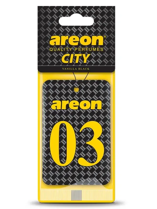 Areon City Vanilla Black 03 Oto Araç Kokusu