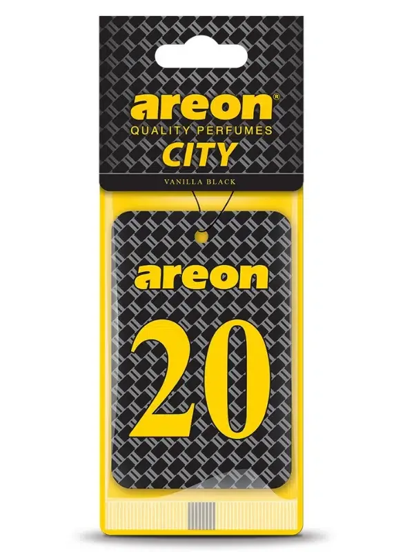 Areon City Vanilla Black 20 Oto Araç Kokusu