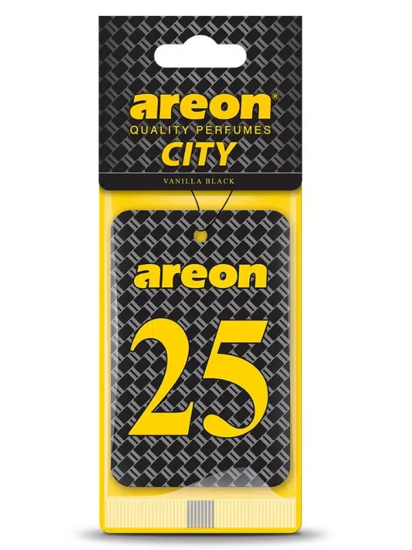 Areon City Vanilla Black 25 Oto Araç Kokusu