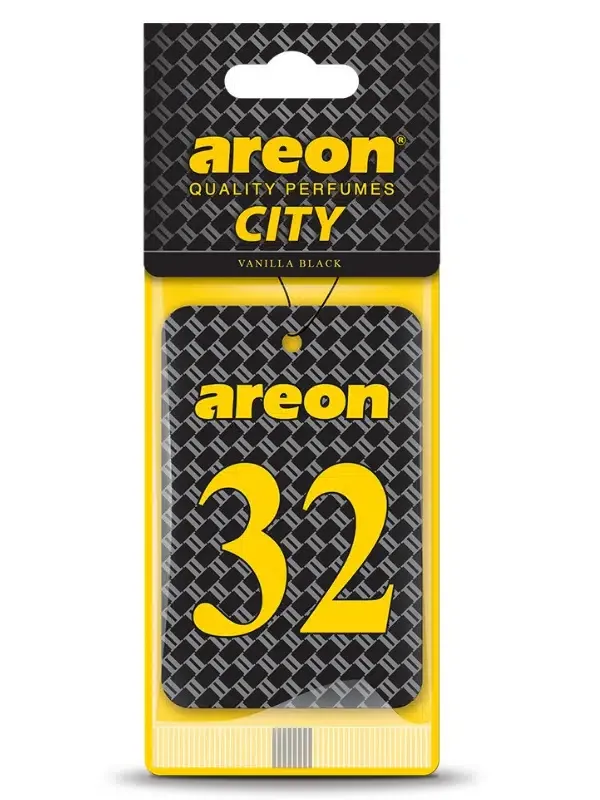 Areon City Vanilla Black 32 Oto Araç Kokusu