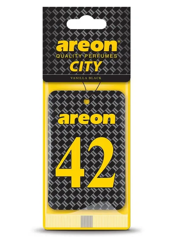 Areon City Vanilla Black 42 Oto Araç Kokusu