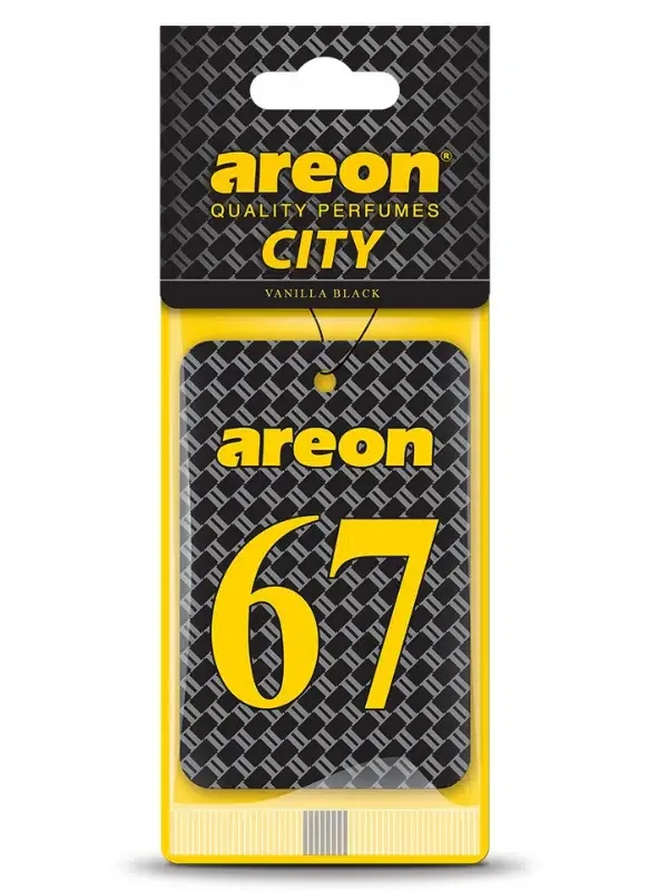 Areon City Vanilla Black 67 Oto Araç Kokusu